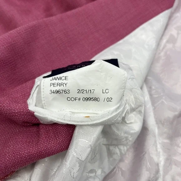 Tom James Holland & Sherry Custom Blazer Pink Womens 56" Chest = 4X - Picture 9 of 15